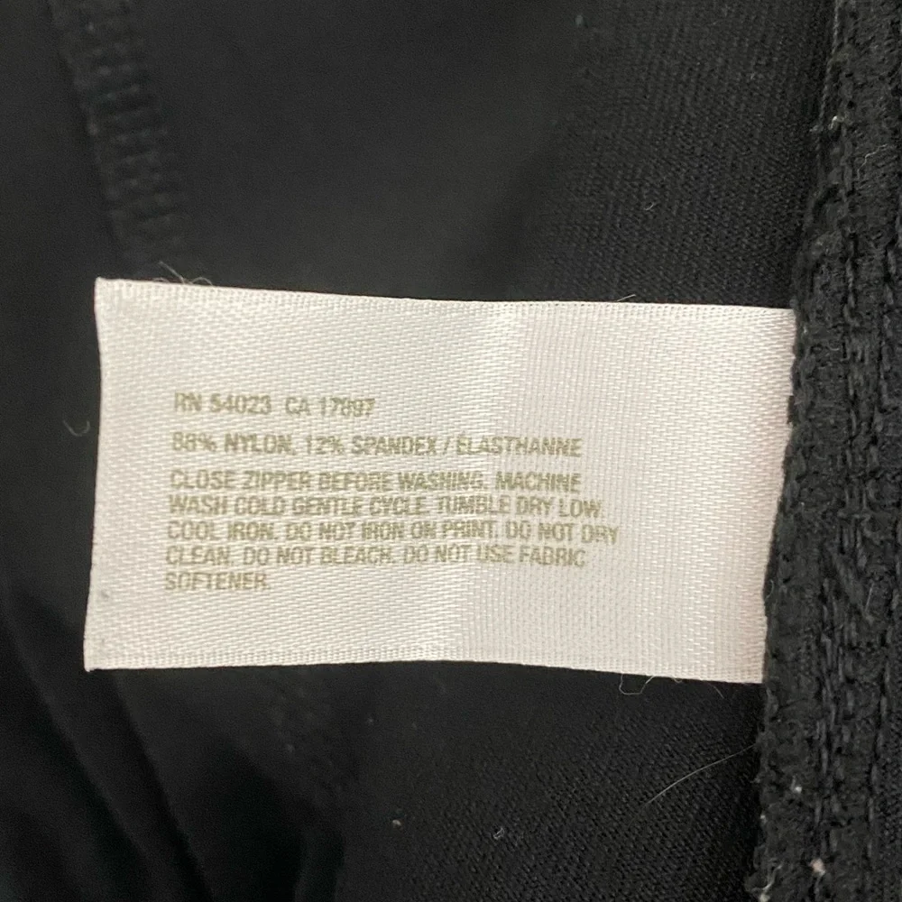 Gap Fit XS Black Zip Up Jacket - Picture 6 of 6